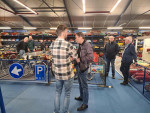 Wanne Walm op bezoek in museum in Dongen